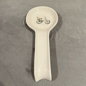 Rae Dunn spoon rest - bike